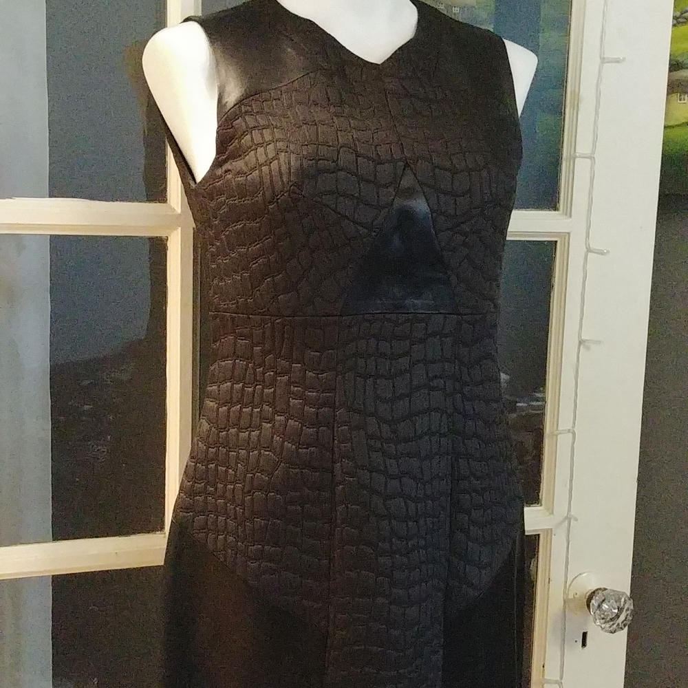 Judith & Charles Little Black Party Shift Dress